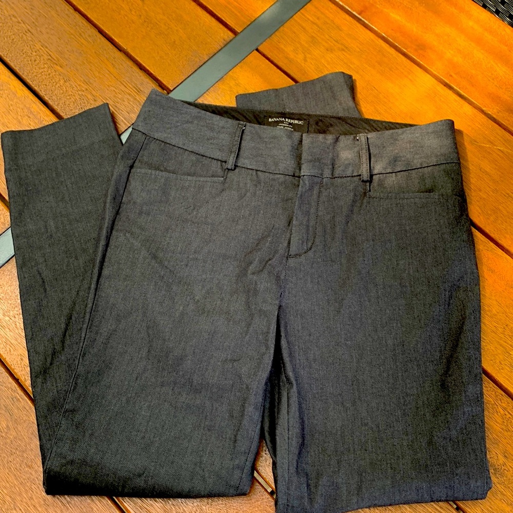 Women’s Gray Banana Republic Jackson Fit Pants